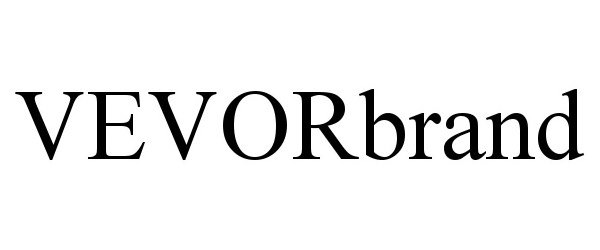 Trademark Logo VEVORBRAND