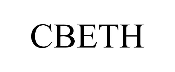 Trademark Logo CBETH