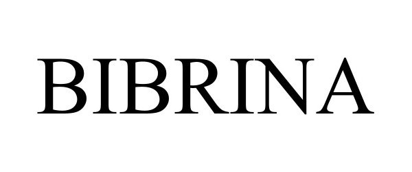 Trademark Logo BIBRINA