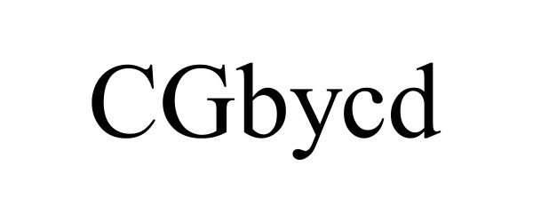  CGBYCD