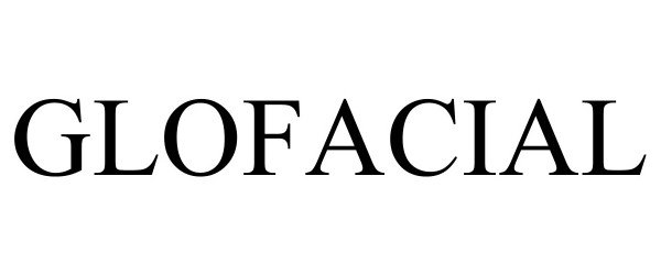 Trademark Logo GLOFACIAL