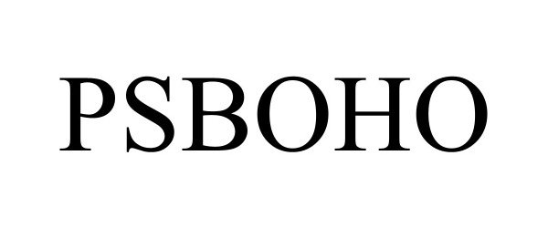  PSBOHO