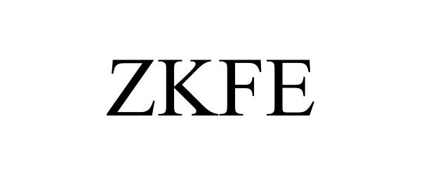 Trademark Logo ZKFE