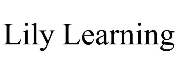LILY LEARNING - Asenn Industries LLC Trademark Registration