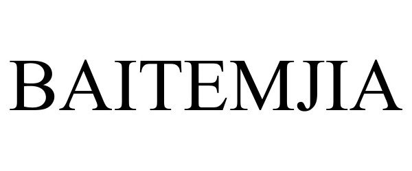 Trademark Logo BAITEMJIA