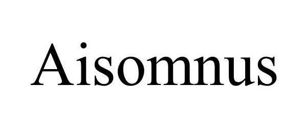 Trademark Logo AISOMNUS