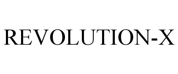 Trademark Logo REVOLUTION X