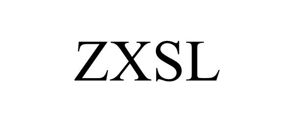 Trademark Logo ZXSL