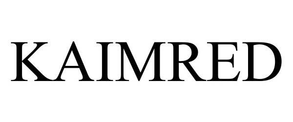 Trademark Logo KAIMRED