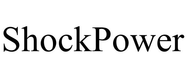 Trademark Logo SHOCKPOWER