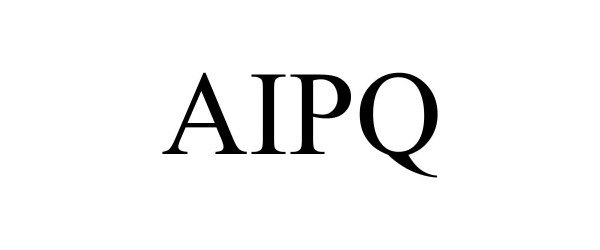 Trademark Logo AIPQ