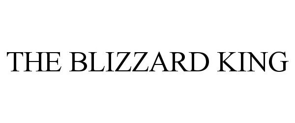 THE BLIZZARD KING
