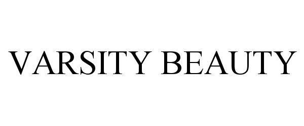 Trademark Logo VARSITY BEAUTY