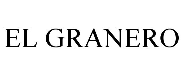 Trademark Logo EL GRANERO