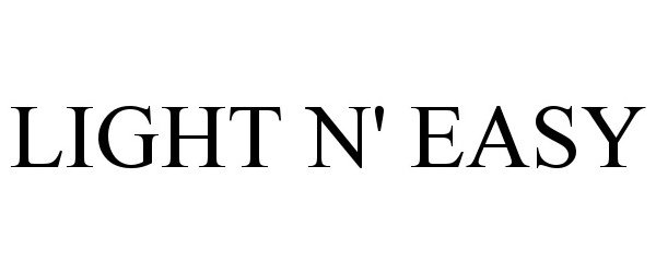 Trademark Logo LIGHT N' EASY