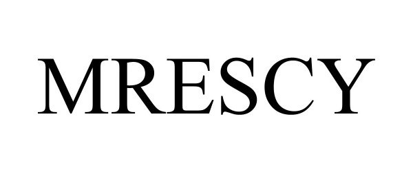 Trademark Logo MRESCY