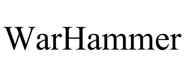 Trademark Logo WARHAMMER