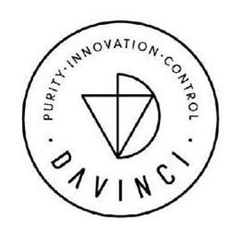 Trademark Logo PURITY INNOVATION CONTROL DAVINCI