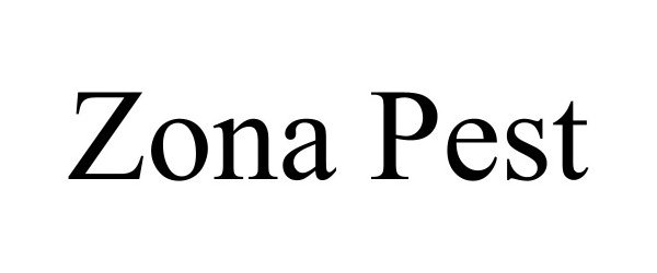 Trademark Logo ZONA PEST