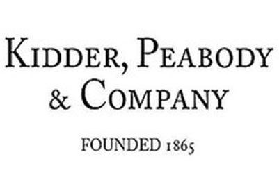  KIDDER, PEABODY &amp; COMPANY FOUNDED 1865