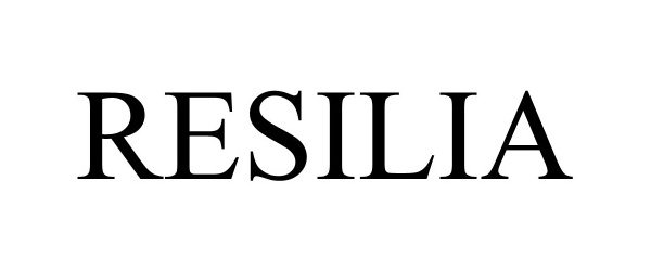 Trademark Logo RESILIA