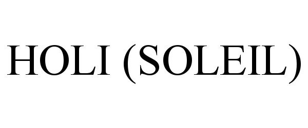  HOLI (SOLEIL)