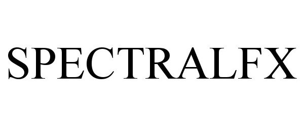 Trademark Logo SPECTRALFX