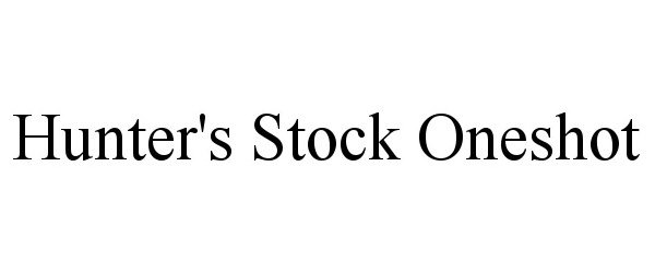 Trademark Logo HUNTER'S STOCK ONESHOT