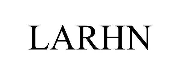 Trademark Logo LARHN