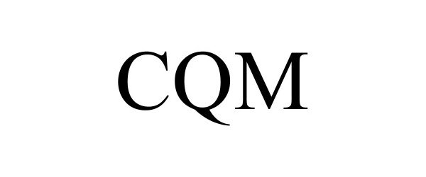 Trademark Logo CQM