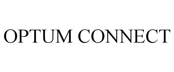 Trademark Logo OPTUM CONNECT