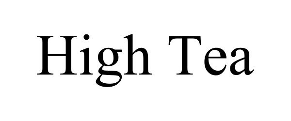 Trademark Logo HIGH TEA