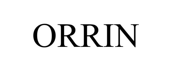 Trademark Logo ORRIN