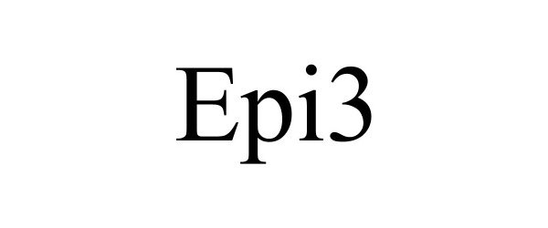 Trademark Logo EPI3