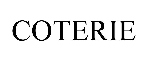 Trademark Logo COTERIE