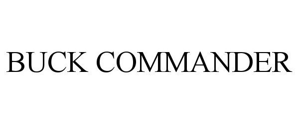 Trademark Logo BUCK COMMANDER
