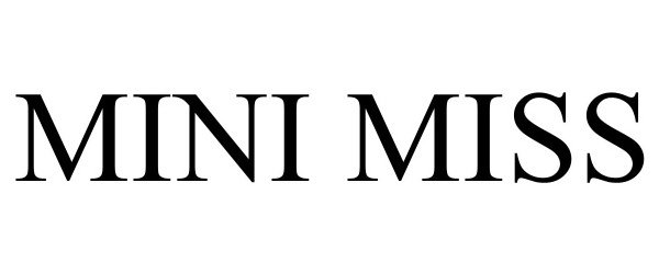 Trademark Logo MINI MISS