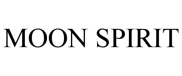 Trademark Logo MOON SPIRIT