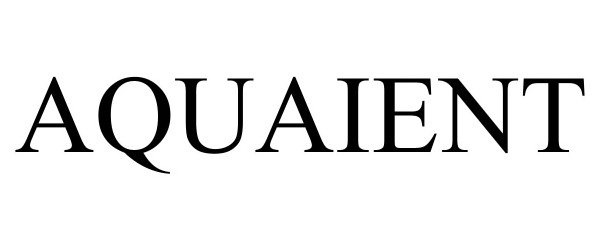 Trademark Logo AQUAIENT