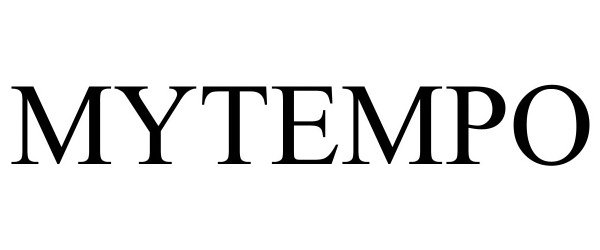 Trademark Logo MYTEMPO