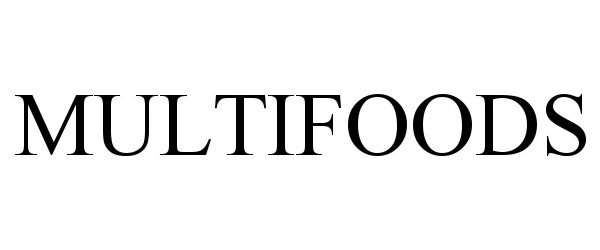 Trademark Logo MULTIFOODS