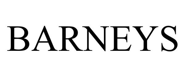 Trademark Logo BARNEYS