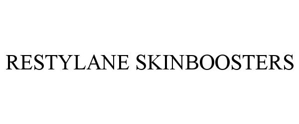 Trademark Logo RESTYLANE SKINBOOSTERS