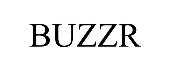 Trademark Logo BUZZR