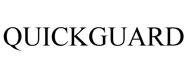 Trademark Logo QUICKGUARD