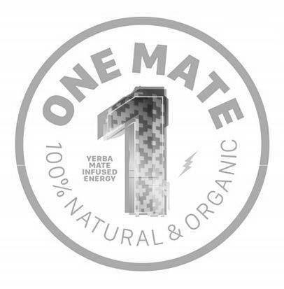  1 ONE MATE 100% NATURAL &amp; ORGANIC YERBA MATE INFUSED ENERGY