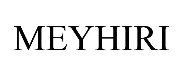 Trademark Logo MEYHIRI