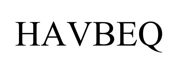 Trademark Logo HAVBEQ