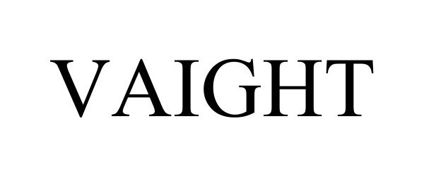 Trademark Logo VAIGHT