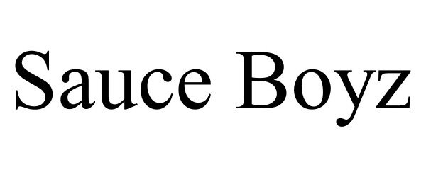 Trademark Logo SAUCE BOYZ